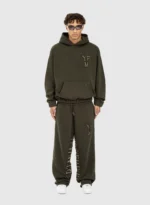 YFM C/a Tracksuit Dark Green
